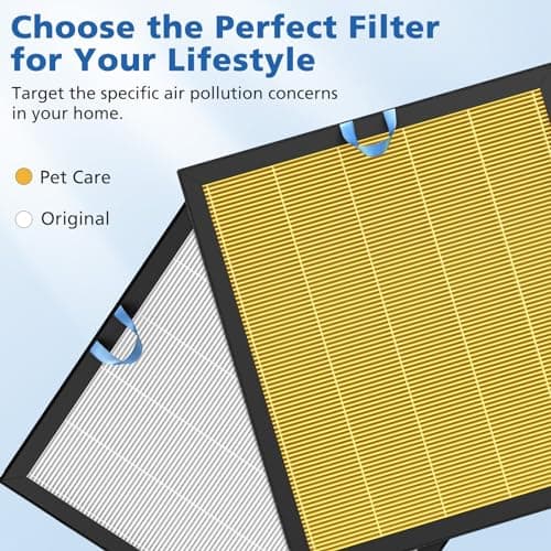 Vital 200S Replacement Filter Compatible with LEVOIT Vital 200S and Vital 200S-P Air Purifier, HEPA and High-Efficiency Activated Carbon Vital 200S-P Filter, Vital 200S-RF, LRF-V201-WUS, 2 Pack, White 7