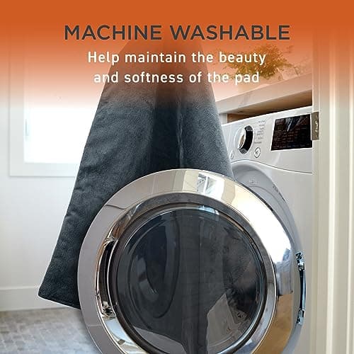 Pure Enrichment PureRelief Pro Far Infrared Oversized Body Wrap - 35” x 27” Full-Body Infrared Heating Pad for Back Pain, Shoulder Aches, Neck Strains, & Soreness in Knees, Abdomen, Chest, & Legs 6