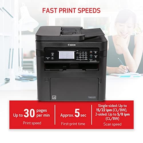 Canon imageCLASS MF269dw II - Monochrome, Duplex Wireless Laser Printer, All-in-One with Scanner, Copier, Fax, Auto Document Feeder, Mobile Ready, 30 PPM, Black 5