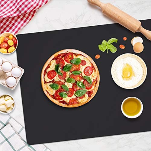 Gartful Extra Large Silicone Mats for Countertop, 28" by 20" Multipurpose Mat, Counter Table Protector, Desk Saver Pad, Placemat Nonstick Nonskid Heat-Resistant Pad, Black 7