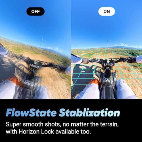 Insta360 X4 Motorcycle Bundle- 8K Waterproof 360 Action Camera, 4K Wide-Angle Video, Invisible Selfie Stick, Removable Lens Guards, 135 Min Battery Life, AI Editing, Stabilization, for Sports, Travel 6