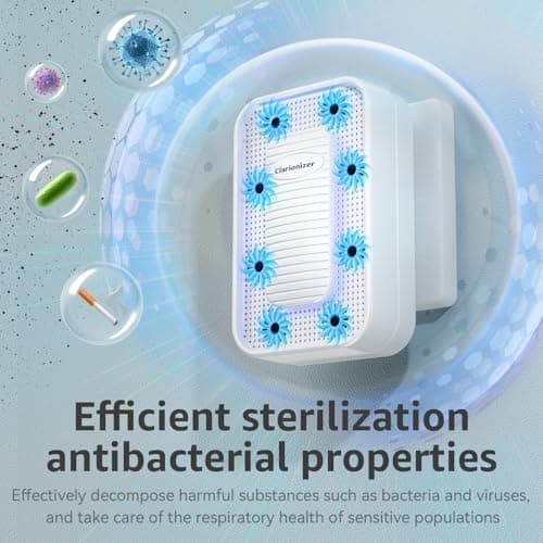 Air Ionizers for Home (3 Pack), Upgraded Plug In Air Purifier, Negative ion purifier, Air Freshener For Bedroom, Kitchen, Office, Dust, Smoke Smell 6