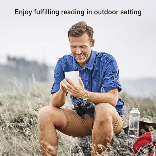 Veidoo 5.8 inch Ebook Reader, HD Touch Screen Carta E-Ink Technology, 32GB ROM(TF Card Expansion to 64G), WiFi, Long Endurance, Android E-Reader(White) 6