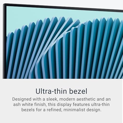 Dell 32 Plus 4K Monitor - S3225QS - 31.5-inch 4K (3840 x 2160) up to 120Hz 16:9 Display, VA Panel, AMD FreeSync Premium, 99% sRGB, 95% DCI-P3, 1500:1 Contrast Ratio,- Ash White 5