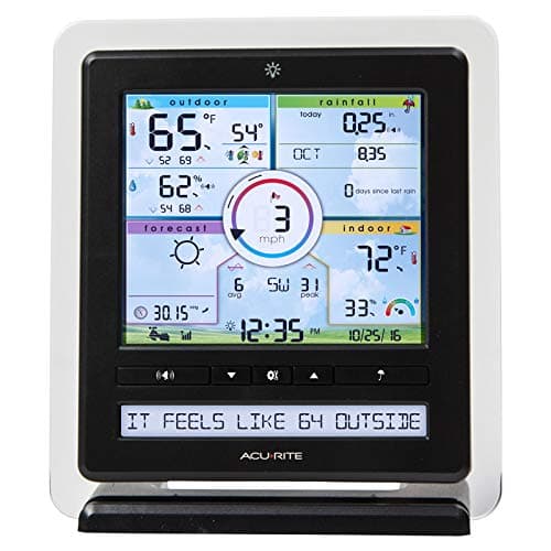 AcuRite Iris (5-in-1) Wireless Indoor/Outdoor Weather Station with Color Display for Hyperlocal Weather Conditions (01536MCBA1) 7