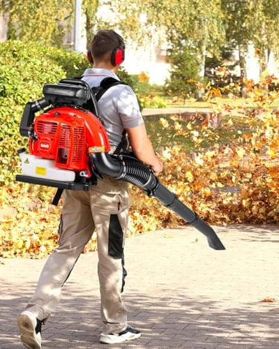 Getell Professional Gas Powered Backpack Leaf Blower – 2-Stroke High-Performance 63CC/665 CFM Blower System with Comfort Design for Complete Property Maintenance (GB657 PRO) 9
