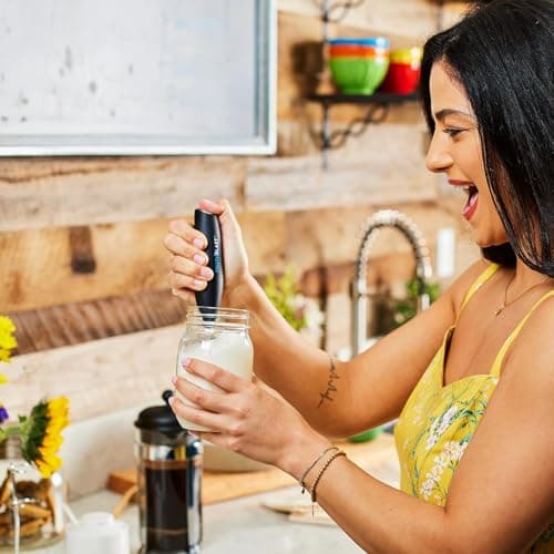 FrothBlast Milk Frother Handheld for Coffee (Foam Maker) Whisk Drink Mixer for Lattes, Cappuccino, Frappe, Matcha, Hot Chocolate 5