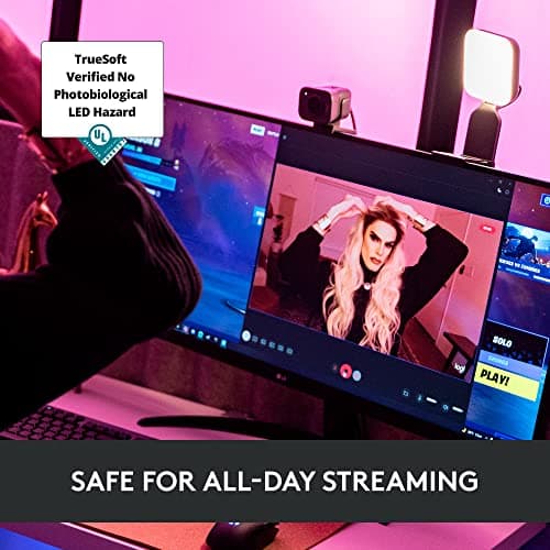 Logitech for Creators Litra Glow Premium LED Streaming Light with TrueSoft, Adjustable Mount, USB Connectivity, Video Lighting for Recording Streams, PC/Mac - Graphite 5