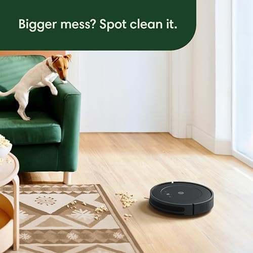 iRobot Roomba Robot Vacuum and Mop Combo (Y0140) - Vacuums & mops, Easy to use, Power-Lifting Suction, Multi-Surface Floors, Smart Navigation, Cleans in Neat Rows, Self-Charging, Bagless, Space-Saving 8