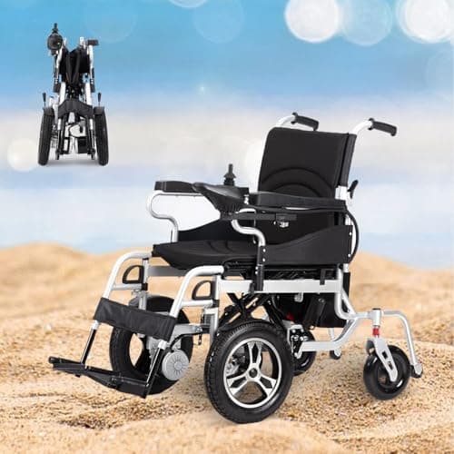 Electric Wheelchairs for Adults,20 Miles Lange Travel Range,Lightweight Foldable Motorized Wheelchair for Seniors,Durable All Terrain Power Wheelchair,Airline Approved Intelligent Electric Wheelchair