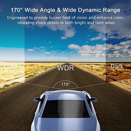 Dash Cam Front with 32G SD Card, BOOGIIO 1080P FHD Car Driving Recorder 3'' IPS Screen 170°Wide Angle Dashboard Camera Aluminum Alloy Case, WDR G-Sensor Parking Monitor Loop Recording Motion Detection 7