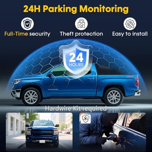 Front and Rear Dash Cam for Truck: 4K+1080P Dual Dash Camera for Pickup Ford F150 F250 Ram 1500-5G WiFi Quick Video Access 15-Min Install Record Every Moment for Accident Evidence by Befumly 8