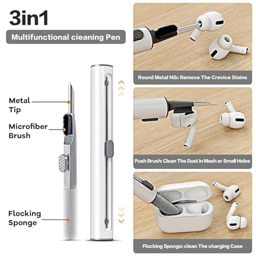 Beats Studio Buds Plus Case Cover, 2021/2023 New Beats Studio Buds, Wireless Earbuds Silicone Case Accessories with Keychain, Pink 6