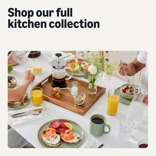 Amazon Basics Wooden Serving Tray, Acacia Wood, 17 x 12 in. 7