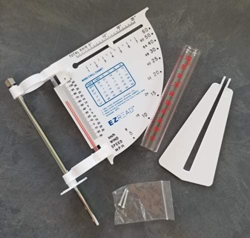 EZRead Headwind Consumer Products 840-0052 5-in-1 Weather Station, White 4
