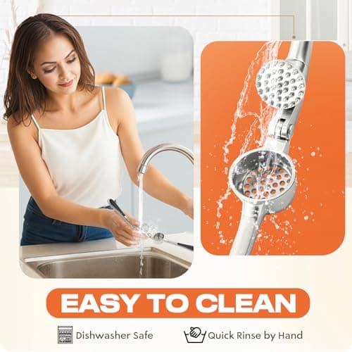 Kitchen Garlic Press, Rust Proof & Dishwasher Safe Garlic Mincer, Durable Garlic Crusher Set with Peeler＆Brush, Easy to Clean and Squeeze, Matte 5