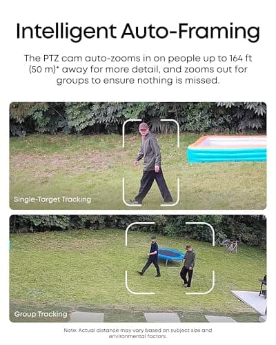 eufy Security eufyCam S4,4K Solar Camera Wireless Outdoor, Triple Lens Bullet-PTZ Cam, 360° View, 8X Auto Zoom, AI Recognition,AI Track, Color Night Vision, 0 Monthly Fee, Local Storage 5