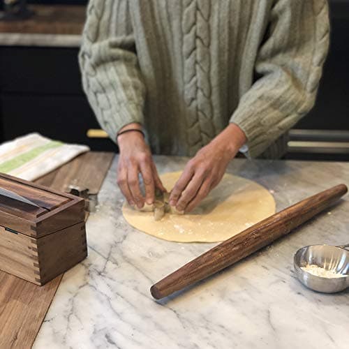 Ironwood Gourmet 28981 Acacia Wood French Rolling Pin, 20-inches, Brown 5
