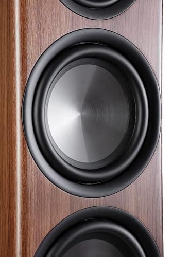 Polk Audio Reserve Series R700 Tower Speaker, 1" Tweeter, a 6.5" Woofers & Dual 8" Long-Throw Drivers, Hi-Res Certified, Dolby Atmos & IMAX Enhanced for Dynamic Home Theater Audio, Walnut Brown 7