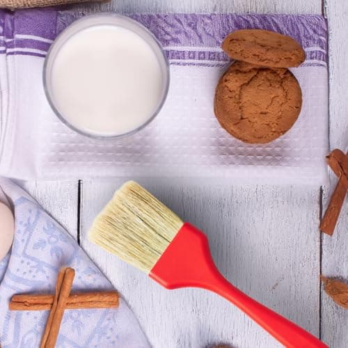 King Arthur Baking Company Professional Pastry Brush, Natural Boar Bristles, 2-Inch, For Butter, Egg Wash, Glaze And Baking Prep 5