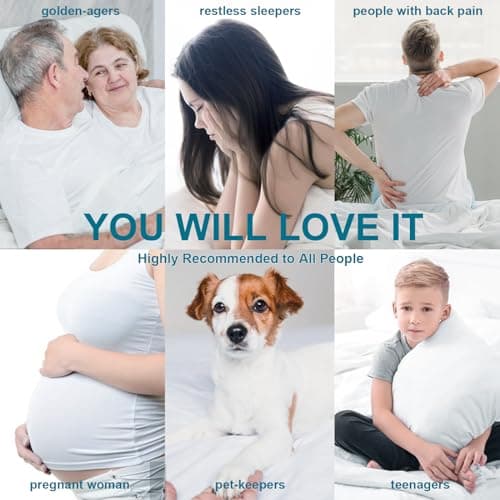 CHOKIT King Mattress Topper, Extra Thick Pillow Top Mattress Pad for Back Pain Relief, Cooling Bed Topper Mattress Cover with 8-21 Inch Deep Pocket 7