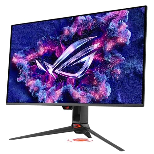ASUS ROG Swift 32” 4K OLED Gaming Monitor (PG32UCDMR) ― 4K (3840 x 2160), QD-OLED, 240Hz, 0.03ms, G-SYNC Compatible, 99% DCI-P3, USB-C 90W, DisplayWidget, DisplayPort 2.1, 3 yr Warranty 10