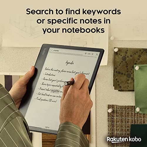 Kobo Elipsa 2E | eReader | 10.3” Glare-Free Touchscreen with ComfortLight PRO | Includes Kobo Stylus 2 | Adjustable Brightness | Wi-Fi | Carta E Ink Technology | 32GB of Storage 5