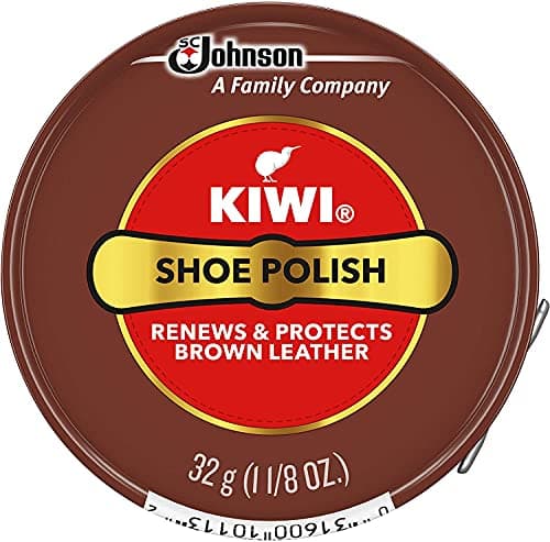 Kiwi Shoe Polish 1.125 Ounce, Brown