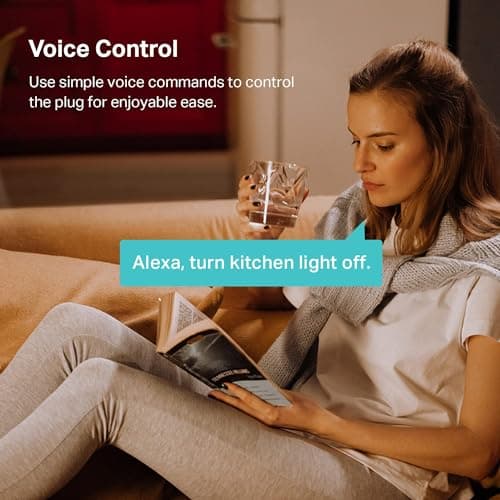 Kasa Smart Plug Ultra Mini 15A, Smart Home Wi-Fi Outlet Works with Alexa, Google Home & IFTTT, No Hub Required, UL Certified, 2.4G WiFi Only, 1-Pack(EP10), White 5