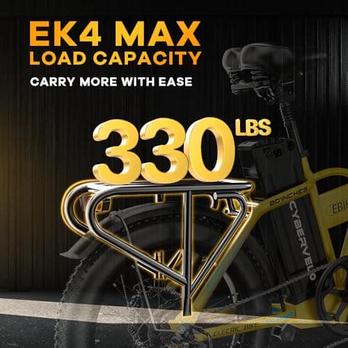 1000W Folding Electric Bike, 48V 20.8AH Large Removable Battery E-Bike, 30+MPH, 80 Miles Max Range, 20" Fat Tire Electric Bike for Adults, Adult Electric Bicycles Commute E-Bikes For Women/Men 6