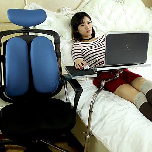MagicHold Ergonomic Laptop Keyboard Mouse Chair Stand Mount Holder Installed to Chair 5