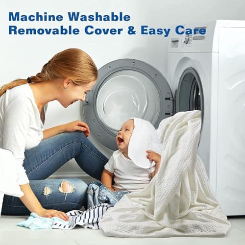 4 Inch Mattress Topper Memory Foam Queen Size Gel Mattress Pad Cover with 18" Deep Pocket for Back Pain Bed Topper with Removable Cover 7