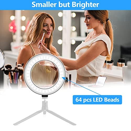 6 inch Ring Light Only Without Stand, Hola Light Replacement Parts Without Tripod, Ring Light for Video Recording Photography Makeup Live Stream 5