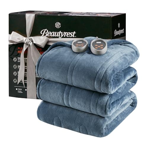 Beautyrest Heated Microlight to Berber Blanket - King