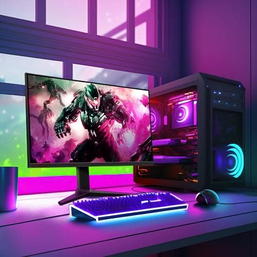 Amazon Basics 24 Inch (23.8 inch viewable) Gaming Monitor, FHD 1080P, 165Hz, VESA Compatible, Adaptive sync, 1ms Response, Black 7