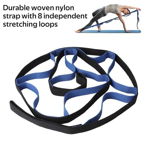 7 in1 Foam Roller Set for Deep Tissue Muscle Massager - High Density Back Roller, Muscle Roller Stick, Resistance Bands, Foot Massage Ball, Stretching Strap for Exercise, Whole Body Physical Therapy 7