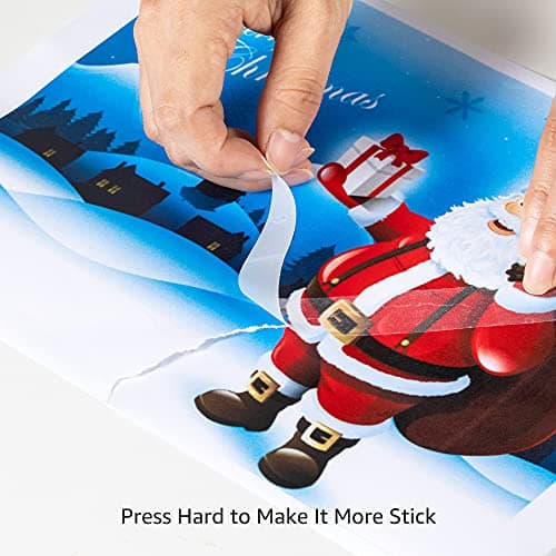 Amazon Basics Tape Dispenser with Refill Rolls - 3/4" x 650" (18 yds), 6 Pack, Matte Finish 5