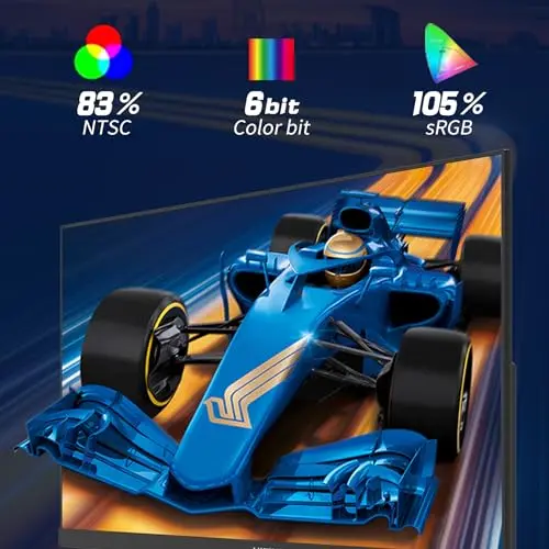 Viewedge 24 Inch Gaming Monitor with 165hz/144hz, IPS 1ms, FHD 1080p and HDR 10 | PC Computer Monitor with 105% sRGB, Bluelight Filter, 2 HDMI & 1 DP Port, Support Freesync and Wall Mounted 5