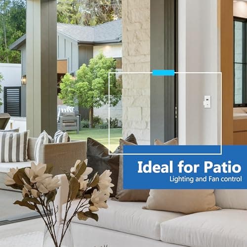 LIDER Programmable Digital Timer Switch for Lights, Fans, Motors, 7-Day 18 ON/Off Timer Settings, 1-Pole, No Neutral Wire Required, Wall Plate Included, UL Listed, White 7