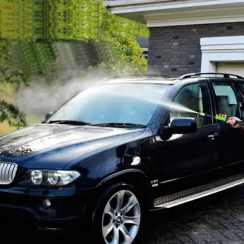 Pressure Washer, Foam Cannon, 4 Different Pressure Tips, Power Washer for Cars/Fences/Driveways/Home/Patios 8