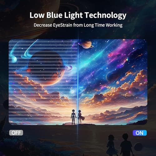 KTC 24 Inch QHD 100Hz Computer Monitor IPS 2K, 1300:1 Contrast, Anti-Blue Light Screen, 122% sRGB, FreeSync & G-Sync Compatible, HDMI2.0 & Display Port 1.4, PC Monitor for Gaming Office Work H24T27 6