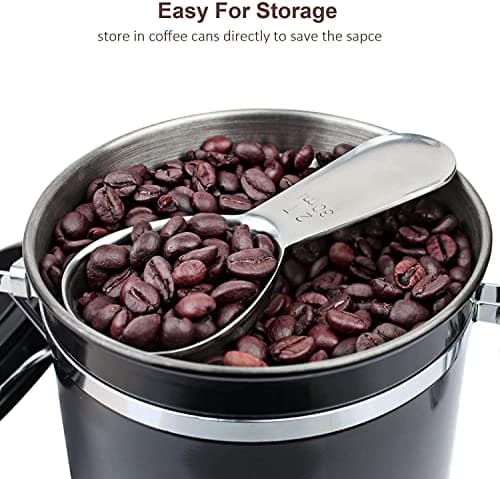 IZELOKAY Coffee Scoop, Stainless Steel 2 Table Spoon 30ML 5