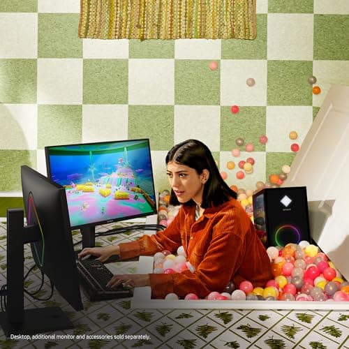 HP OMEN 27k UHD 144Hz Gaming Monitor, 4K UHD Display (3840 x 2160), IPS Panel, 99% sRGB, 95% DCI-P3, 16:9, OMEN Gaming Hub, 27k (2023) 10