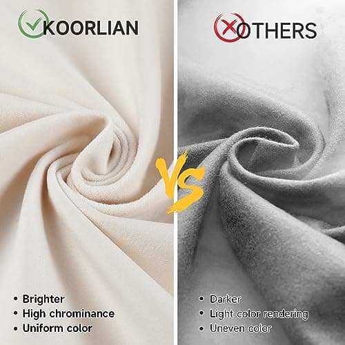 koorlian Queen Bed Frame with Headboard, Adjustable Velvet Upholstered Bed Frame with Type-C&USB Ports, Wingback Storage Headboard, Solid Wood Slats Support, No Box Spring Needed, Noiseless, Beige 6