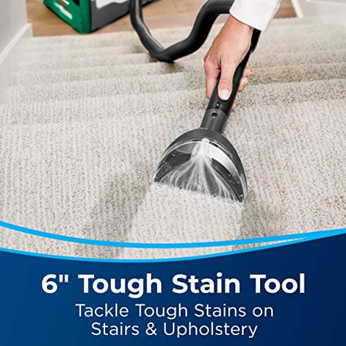 BISSELL® Big Green® Professional Carpet Cleaner with XL DirtLifter PowerBrush, 9-inch Long Reach Hose, 6-inch Tough Stain Tool, Includes BISSELL PRO MAX Formula with Stain Protect Technology 5