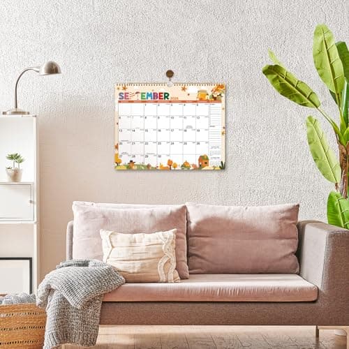 2026 Calendar - 2026 Wall Calendar, January 2026 - December 2026, 14.8" x 11.6", 2026 Calendar Planner with Twin-Wire Binding, Hanging Hook - 12 Different Themes 6