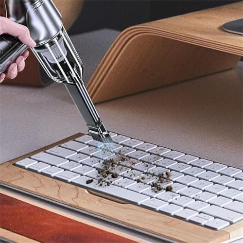 Ezvacc Pro Portable Handheld Vacuum, Ezvacpro Vacuum Cordless Vacuum Cleaner Home Pro, Homepro 12000Pa Wireless Handheld Car Vacuum Cleaner Strong Suction With Nozzle for Car, Home, Office, Pet 8