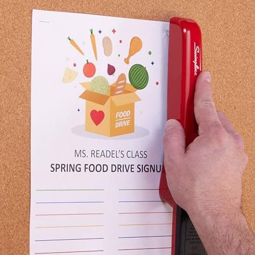 Swingline Stapler, 30 Sheet Capacity, 747 Business Stapler, Jam Free, Metal, Rio Red (74736) 7