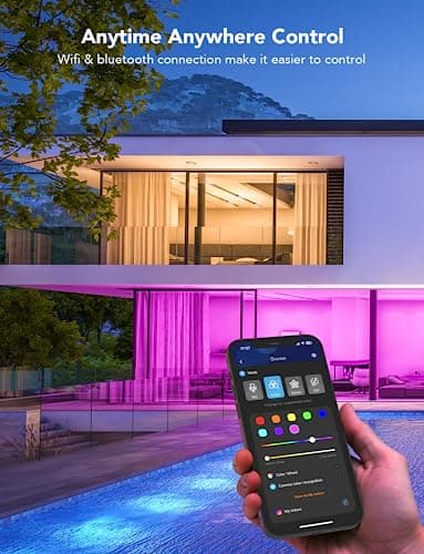 Govee Smart Light Bulbs, 1200 Lumens Dimmable BR30 Bulbs, RGBWW Color Changing Light Bulb, Flood Light Bulbs Work with Alexa, Google Assistant, WiFi & Bluetooth LED Bulbs, Music Sync, 2 Pack 6