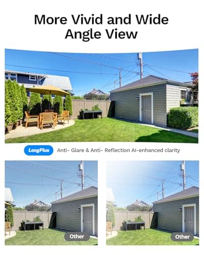 5MP 3K Window Cameras for Home Security, 2.4G 5G WiFi Safeview Window Security Camera with Night Vision Full Color, AI Person & Car Detection, 2 Way Talk, 24/7 Recording, 60S Easy & Quick Install 6